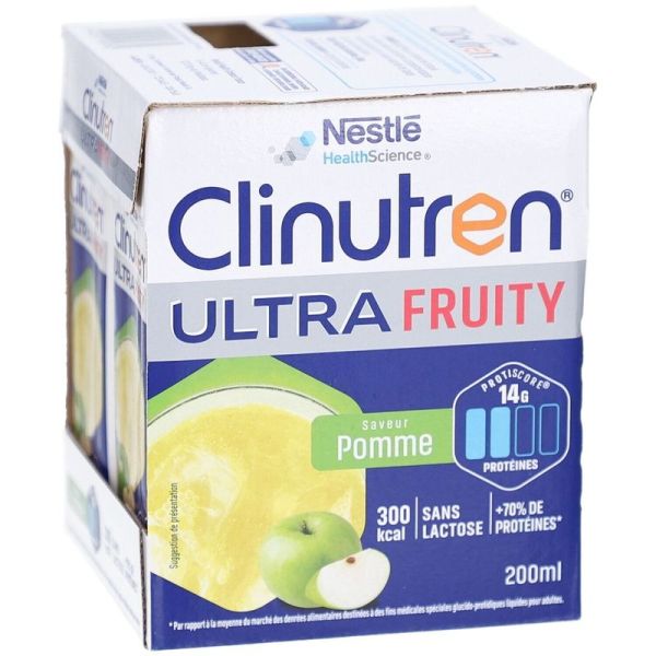 Ultra Fruity Pomme - 4 x 200 ml