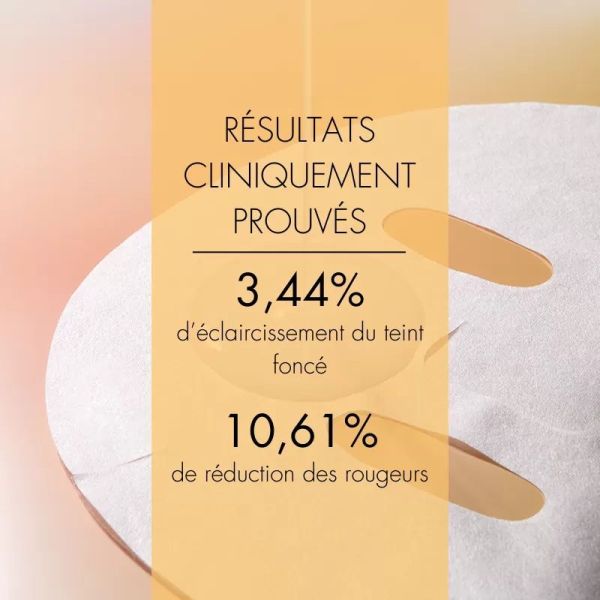 Masque en tissu eclaircissant a la vitamine C CELLMAZING