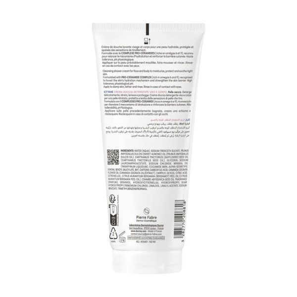 Crème de douche lavante visage et corps Ictyane - 200 ml