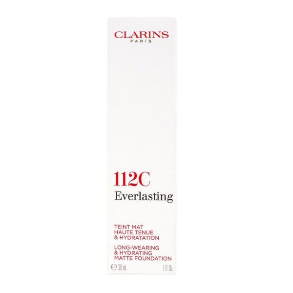 Clarins Maqu Everlas Fluid 112C Ambe 30Ml