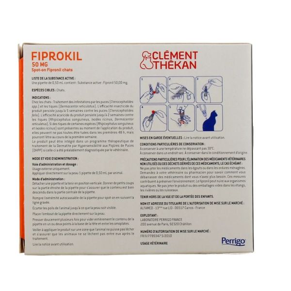 Fiprokil Chat - 2 pipettes