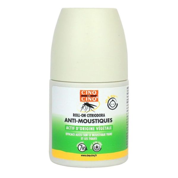 Cinq/Cinq Vegetal Citriodora Roll-On 50Ml