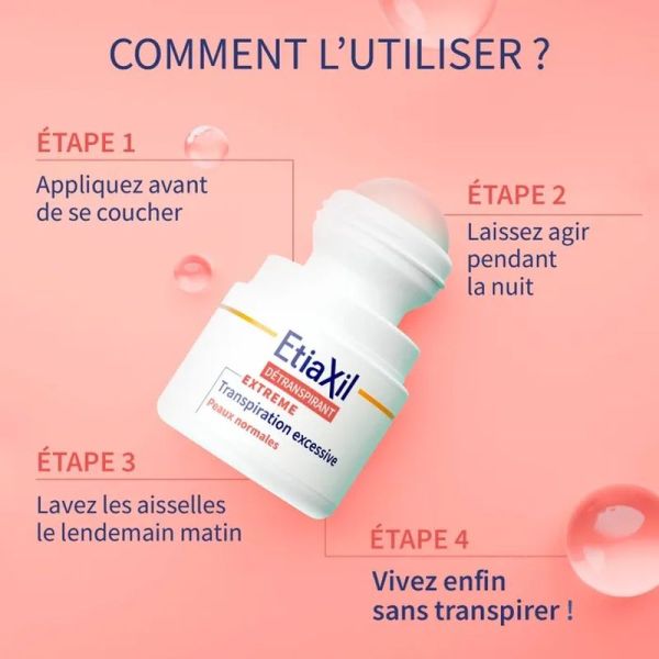 Détranspirant Aisselles Peaux Normales - 2 x 15 ml