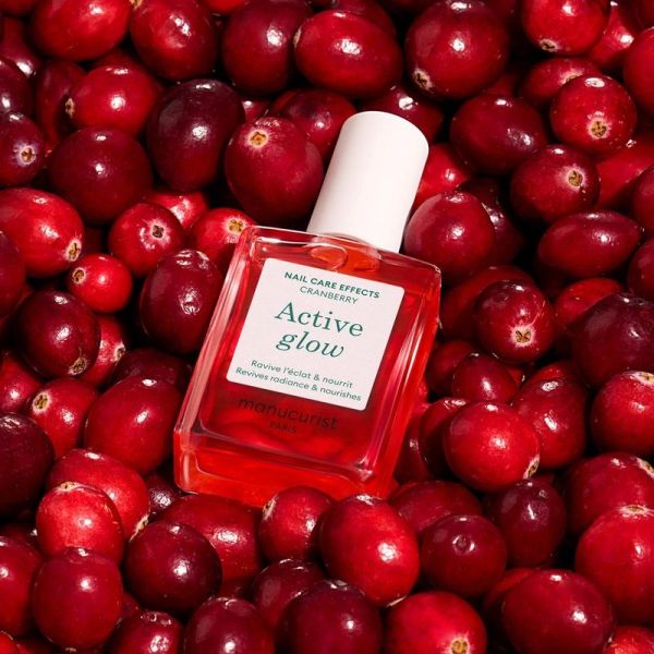 Vernis soin Active Glow Cranberry - 15 ml