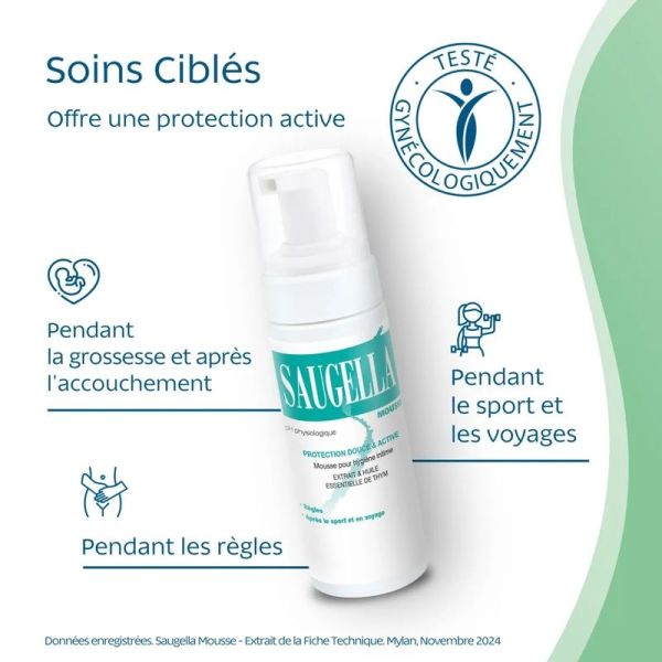 Antiseptique - Mousse hygiene intime - 150 ml