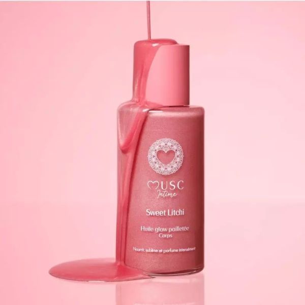 Musc Intime Sweet Litchi Huile Glow - Sweet Litchi - 100 ml