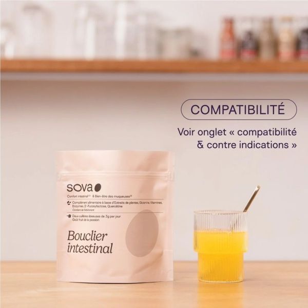 Bouclier intestinal - 1 mois