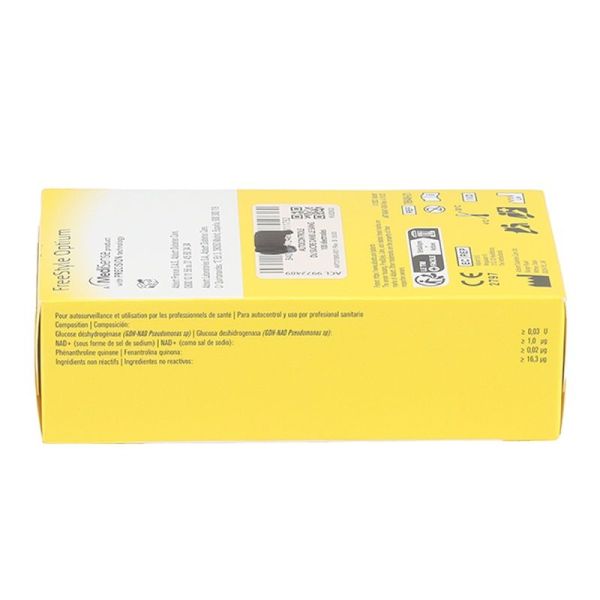 Freestyle Optium électrodes - 100 électrodes