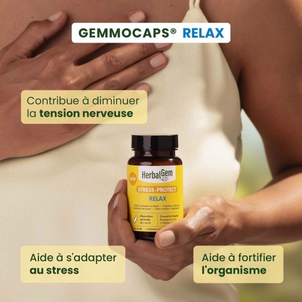 GEMMOCAPS STRESS-PROTECT RELAX - 30 gélules