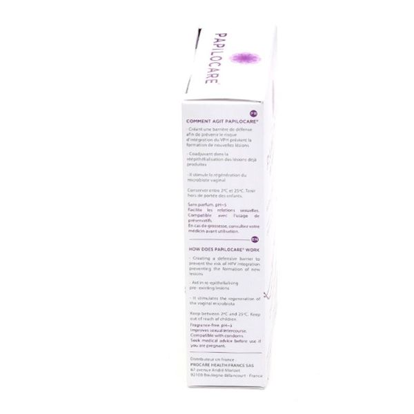 Papilocare Gel Vaginal - 2 tubes de 40 ml avec applicateurs