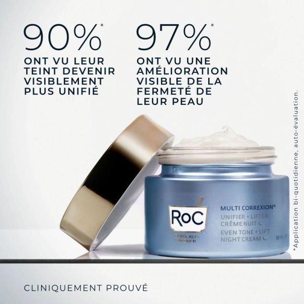 MULTI CORREXION Unifier + Lifter Crème de nuit