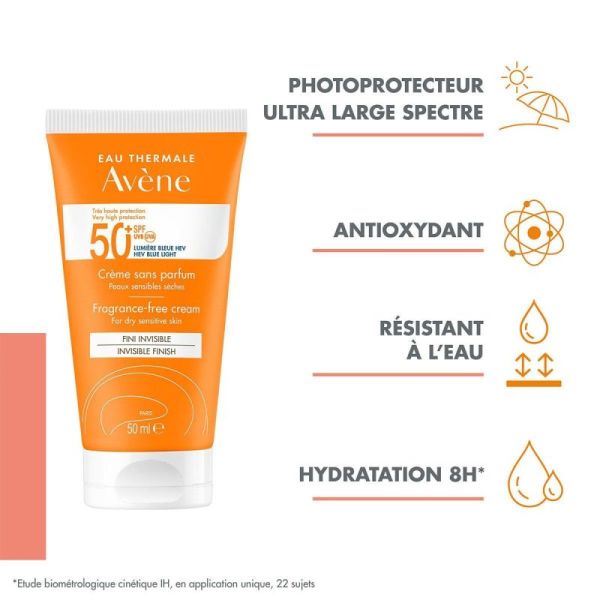 Avene Sol 50 Cr Visage S/P 50Ml