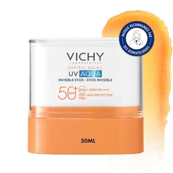 Invisible Stick UV Aqua SPF50+ CAPITAL SOLEIL - 10 ml