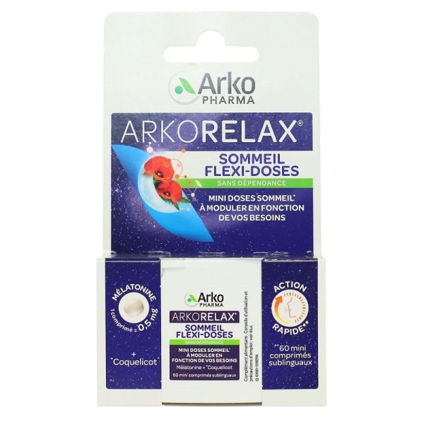 Arkorelax Sommeil Flexi Doses Bte60