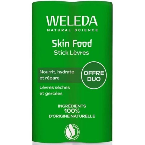 Stick Lèvres Skin Food - 2 x 4,8 g