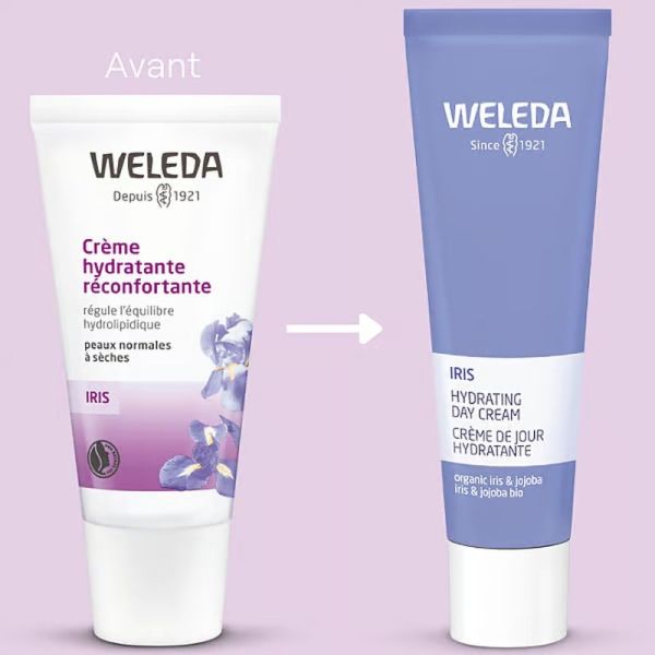 Crème de Jour hydratante à l'Iris - 30 ml