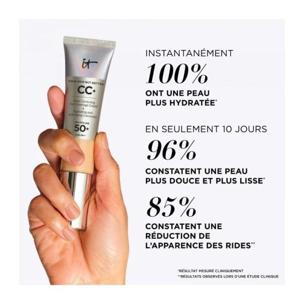 CC Creme Correctrice Haute Couvrance Your Skin But Better - 12 ml