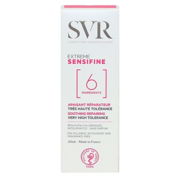 Extreme Sensifine 6 ingrédients apaisant réparateur soin 30ml