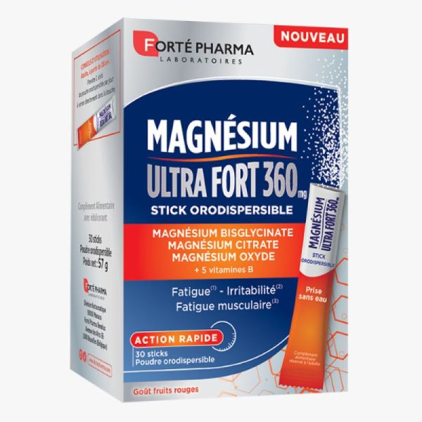 Forte Magnesium Ultra Fort 360 Sticks 30