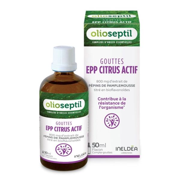 Gouttes EPP Citrus Actif - 50 ml