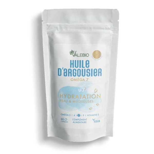 Huile d'Argousier - Hydratation - 60 Capsules