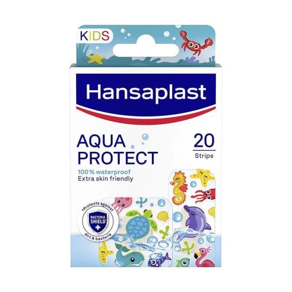 WATERPROOF - Pansements Imperméables Enfants - Motif Arielle - 20 unités