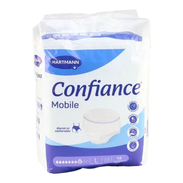 Confiance Mobile Slip 8 gouttes - Taille S (sachet de 14)