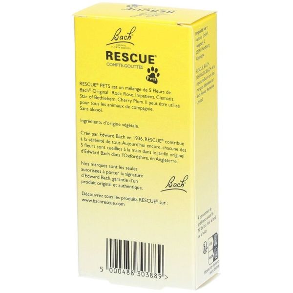 Rescue Pets Compte Gouttes - 20 ml