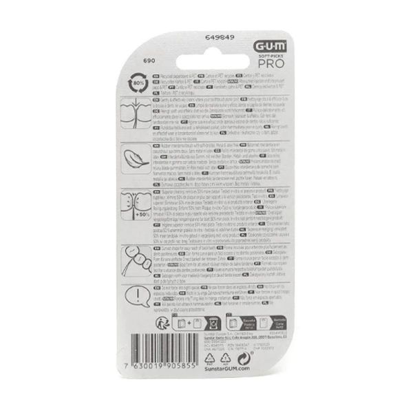 Gum Soft-Picks Pro bâtonnets interdentaires - Medium x60