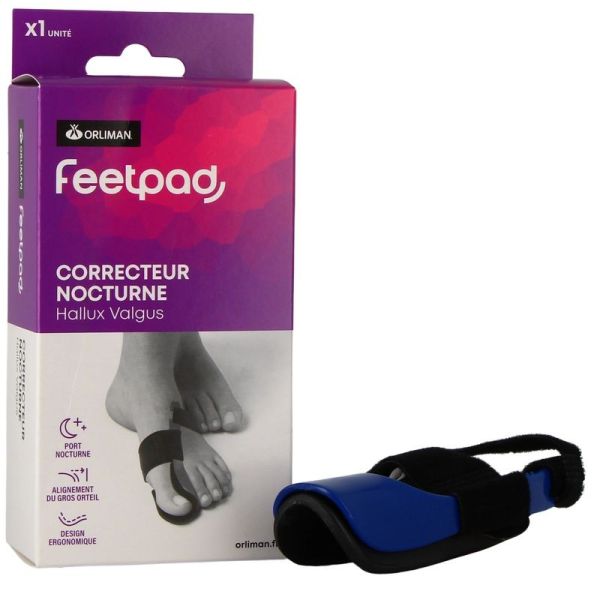 Correcteur nocturne Hallux Valgus FeetPad - Pied gauche