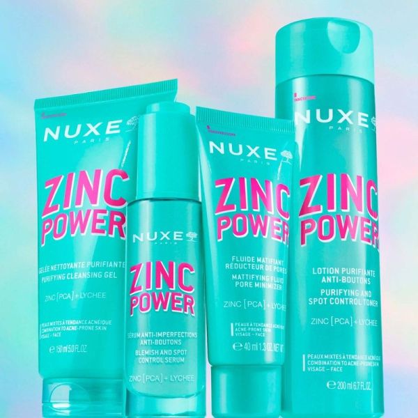 Fluide Matifiant Réducteur De Pores ZINC POWER - 40 ml