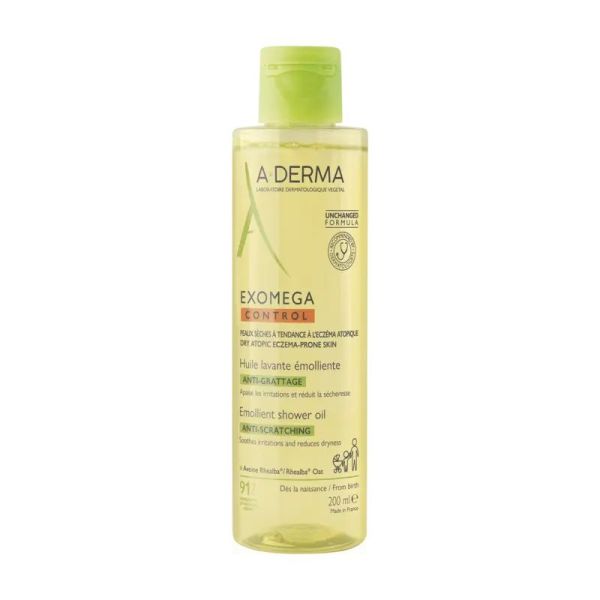 Huile lavante emolliente anti-grattage EXOMEGA CONTROL - 1000 ml