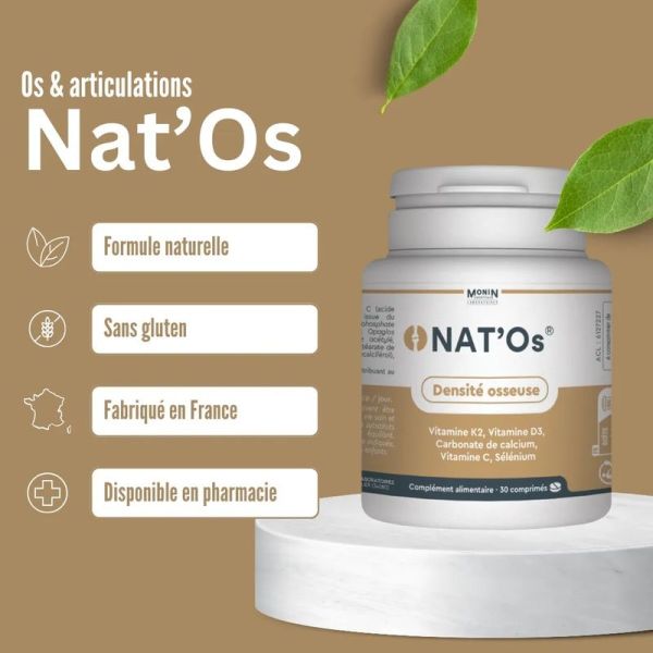 Nat'Os - 30 comprimés