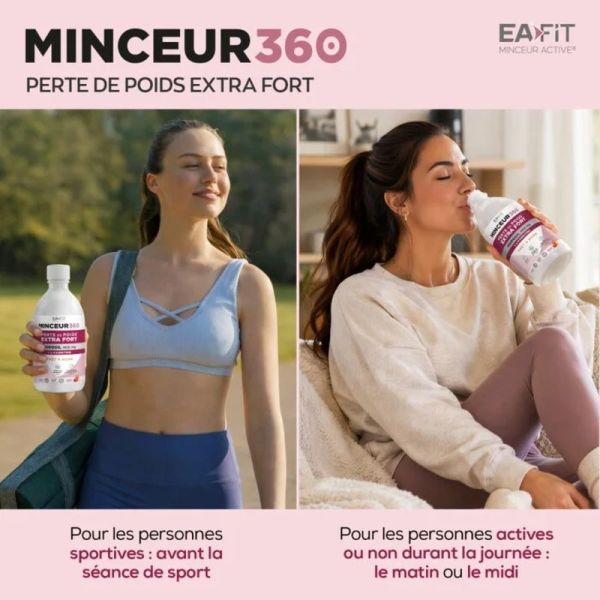 Minceur 360 Bruleur Extra Fort - 500 ml