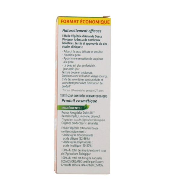 Huile d'Amande douce Bio - 50 ml