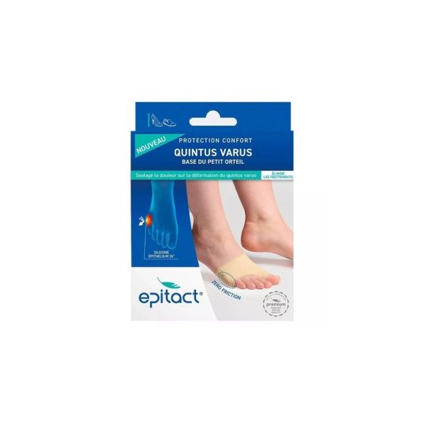 Protection Confort Quintus Varus - Base du Petit Orteil - Taille S, 1 unite