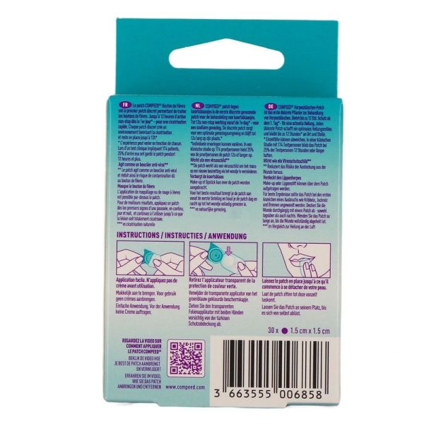 Patchs Bouton de Fièvre - 15 patchs