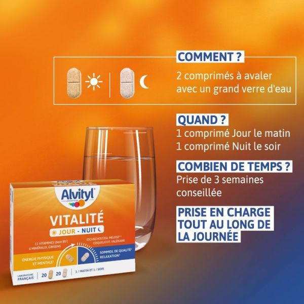 Alvityl Vitalite Jour/Nuit