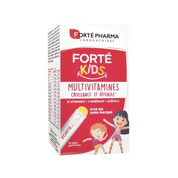 Kids Multivitamines - 10 sticks gel
