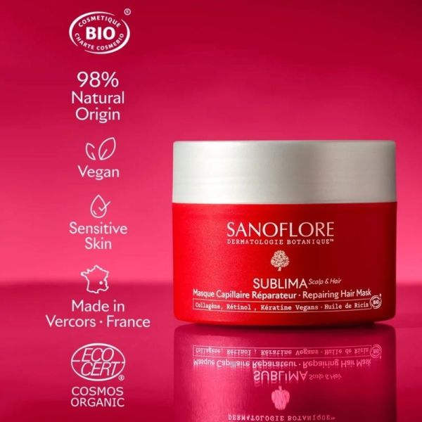 Masque Capillaire Réparateur SUBLIMA - 200 ml