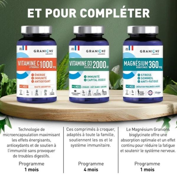 Vitamine C Liposomale 1000 mg - 60 comprimés