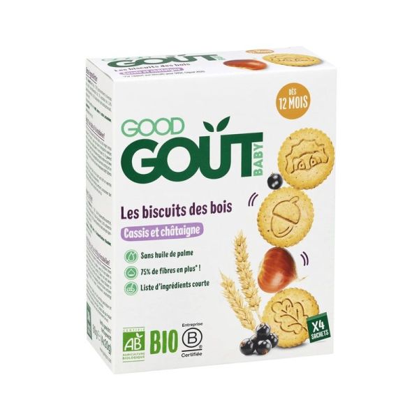 Les biscuits des bois dès 12 mois - Boîte de 20