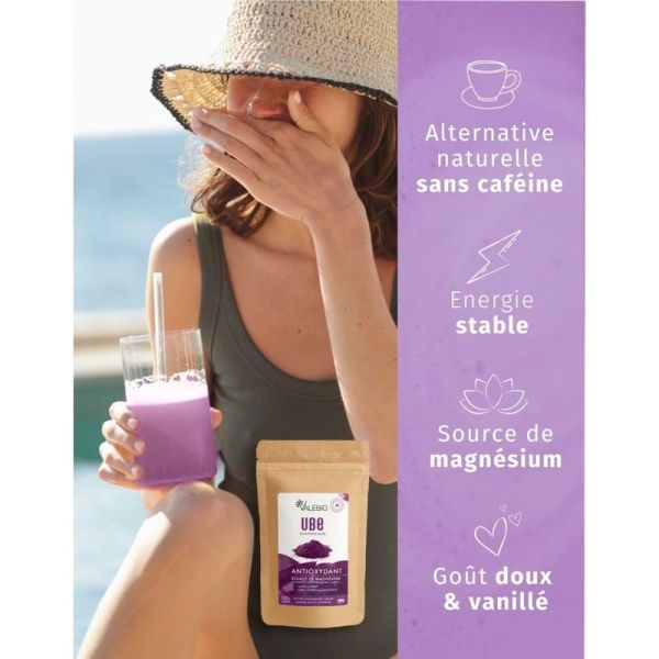Poudre d'Ube Igname Violet - 100 g