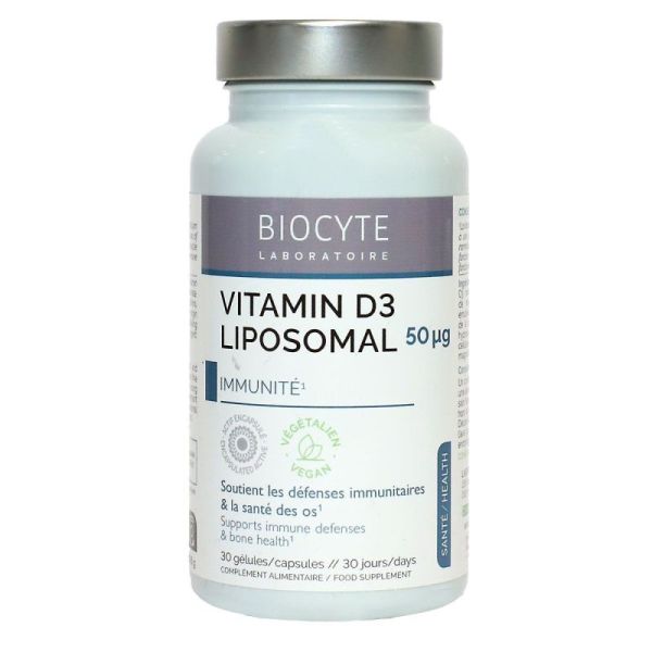 Biocyte Sante Vit D Liposomal 30 Gelules