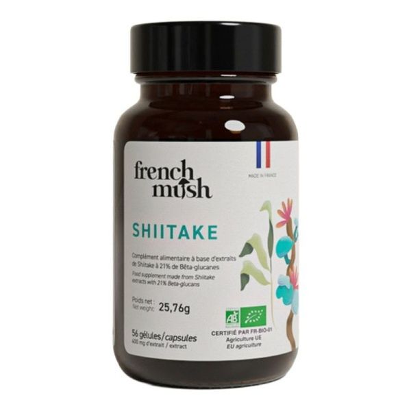 Shiitaké Bio - 56 gélules