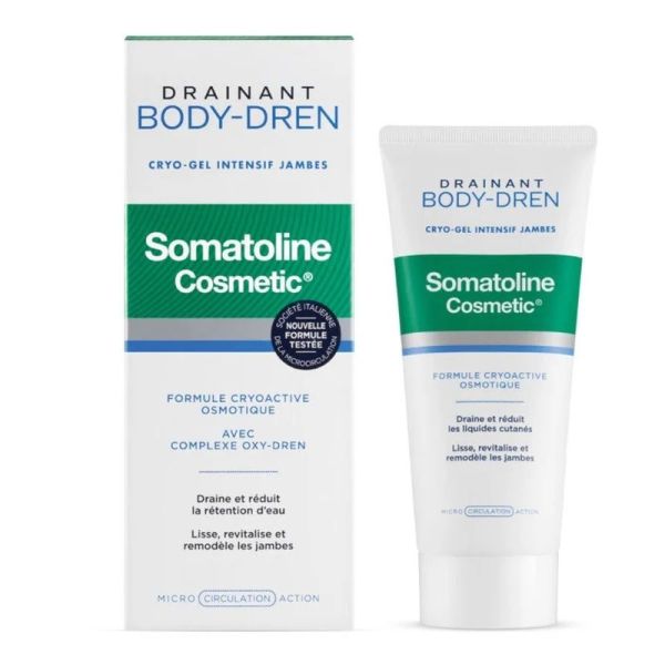Drainant Jambes Cryo-Gel Intensif Body Dren - 200 ml