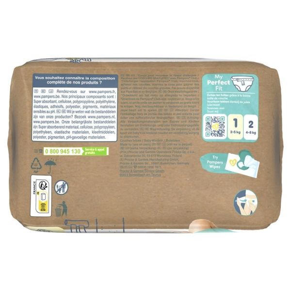 Harmonie New Baby - Taille 1 2 à 5 kg - 23 unités