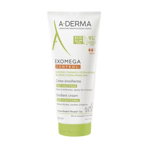 Crème émolliente anti-démangeaisons EXOMEGA CONTROL - 200 ml