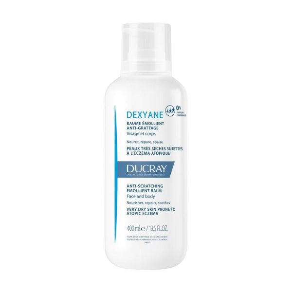 Dexyane Baume émollient anti-grattage - 400 ml