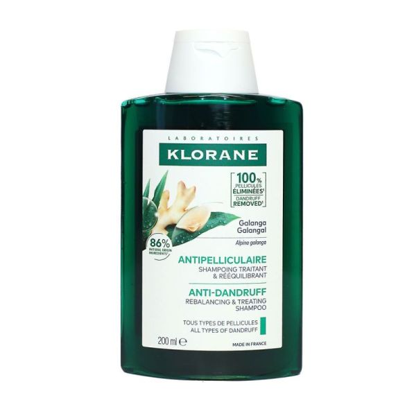 Shampoing traitant antipelliculaire rééquilibrant au Galanga 200ml